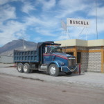 Truck weighting at scale